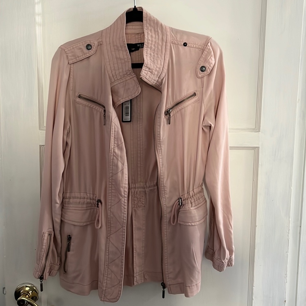Max Jeans Women’s pink jacket XS NWT